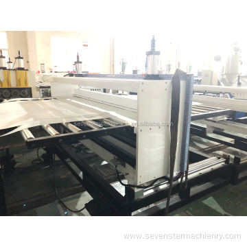 PP PE Fluted Sheet Extrusion Machine Production Line